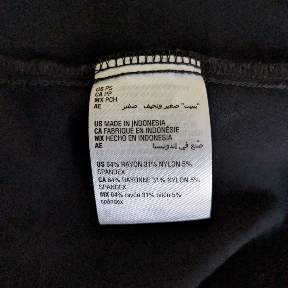 Alfani Stretchy Maxi Dress - Black, Size: PS, NWOT - Picture 7 of 7